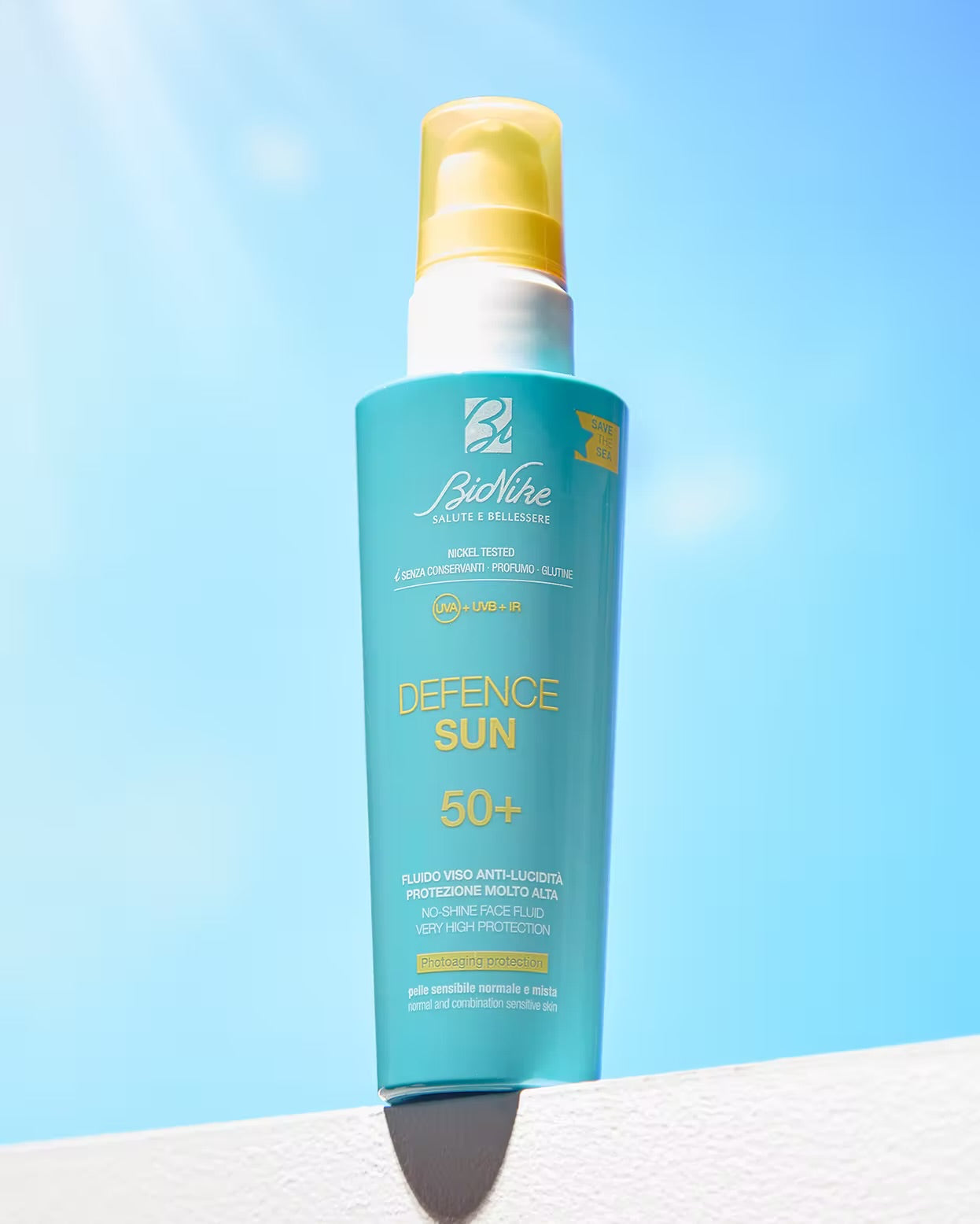 Bionike Defence Sun Block Spf 50+ Dry Touch Fluid 50ml