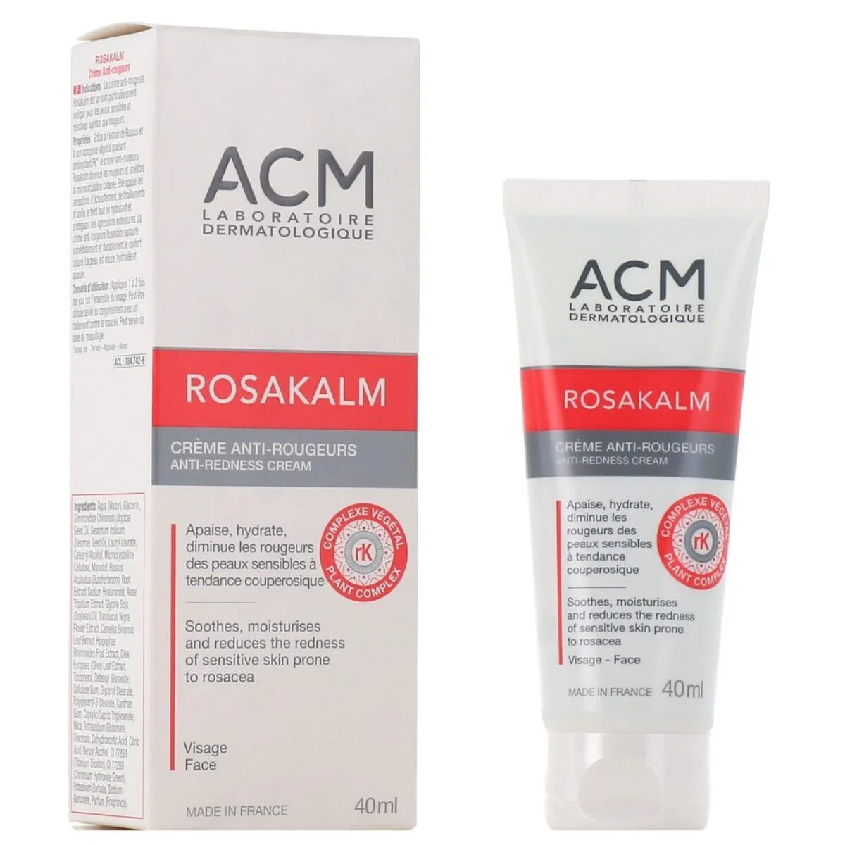 ACM ROSAKALM ANTI-REDNEES CREAM 40ML