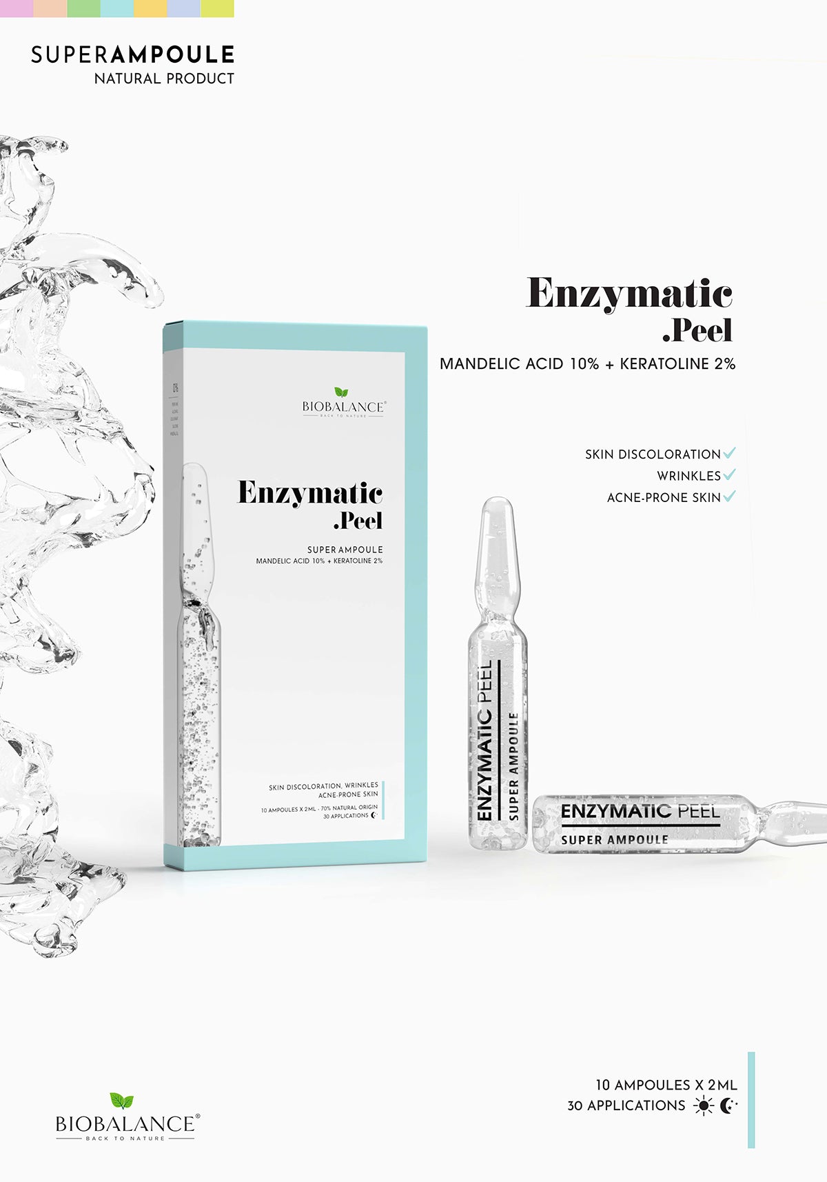 Bio Balance Enzymatic Peel Super Ampoule (10 X 2Ml)