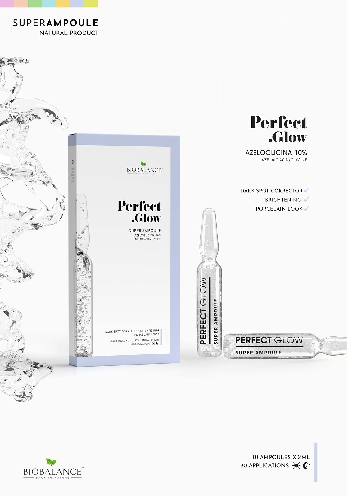 Bio Balance Perfect Glow Super Ampoule 10 X 2Ml