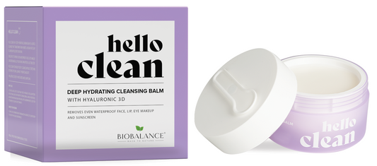 Bio Balance Hello Clean Deep Hydrating Cleansing Balm With Hyaluronic 3D 100ML