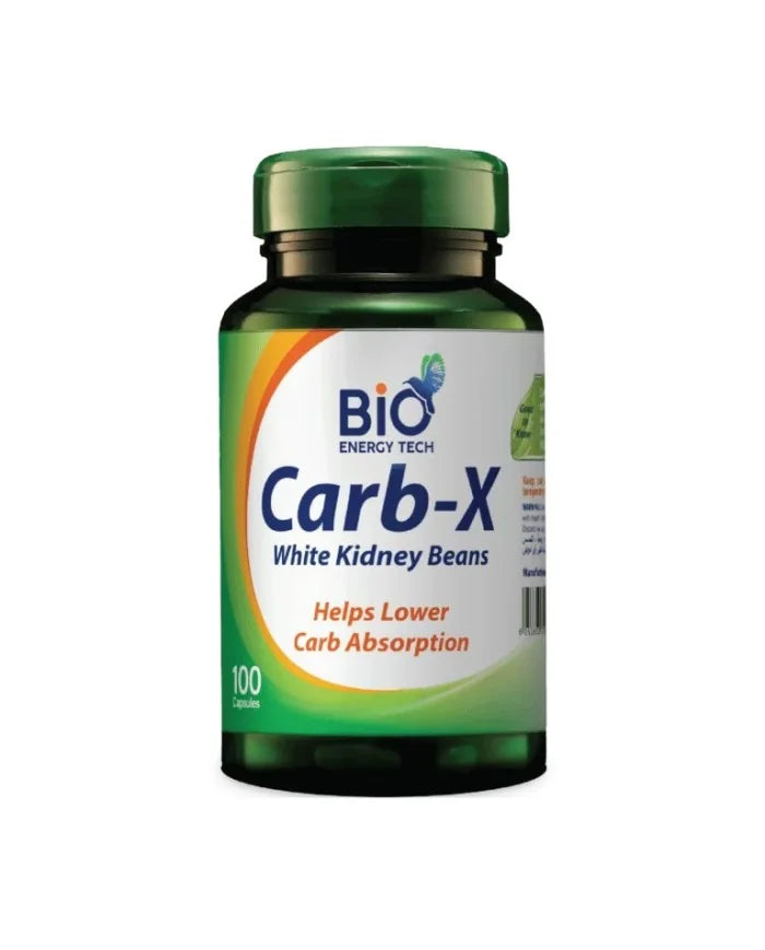 BioEnergyTech Carb-X White Kidney Beans 500 mg 100 capsules