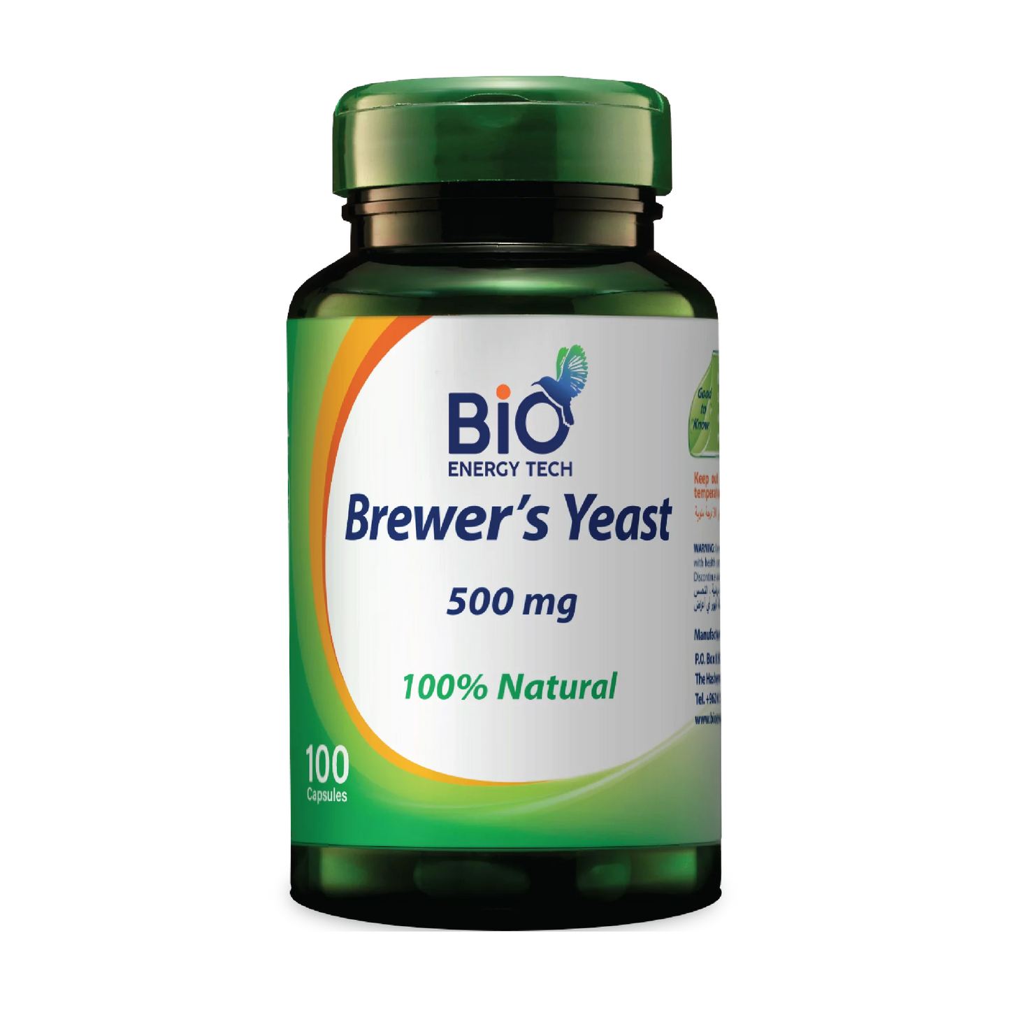 BioEnergyTech Brewers Yeast 100 Capsules