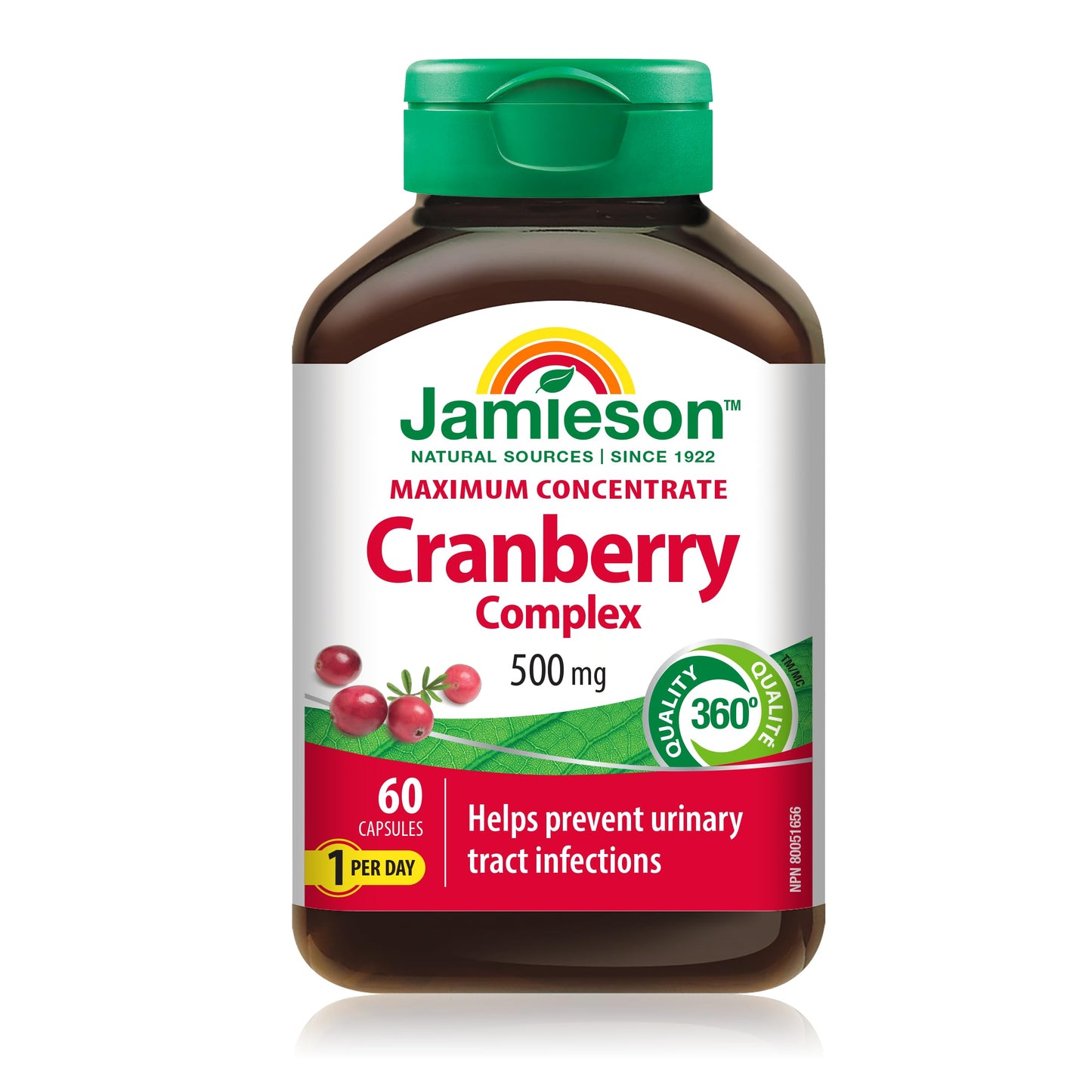 Jamieson Cranberry Complex 500mg 30 Capsules