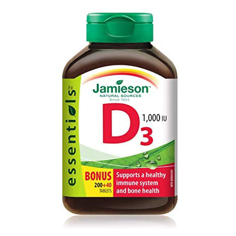 Jamieson Vitamin D 1,000 IU 240 Tablet