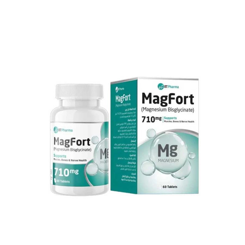 BT Pharma Magfort 710mg 60 Tablets