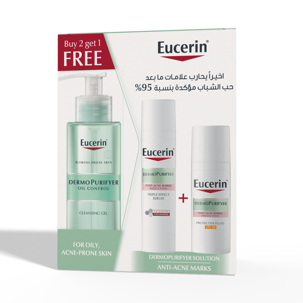 Eucerin Dermo Purifyer Oil Control (Buy 2 Get 1 Free)