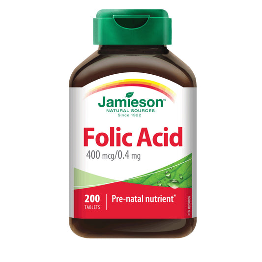 Jamieson Folic Acid 400 Mcg 200 Tablet