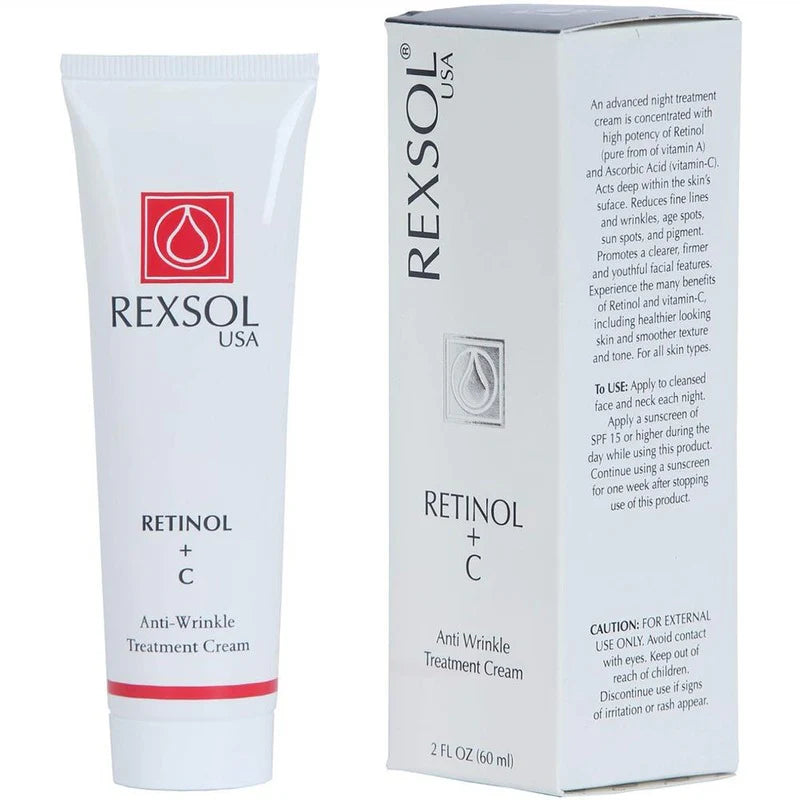 Rexsol Retinol + Vit C Anti Wrinkle Cream 60ml