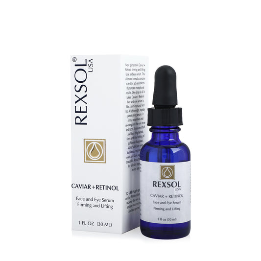 Rexsol Caviar+Retinol Face & Eye Lifting Serum 30ml