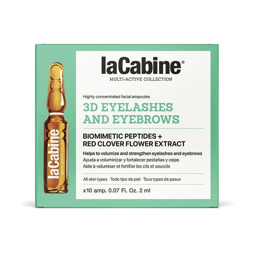 LaCabine 3D Eyelashes & Eyebrows Amp 10 Pcs