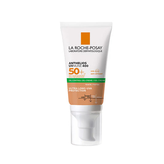 La Roche Posay Anthelios Uvmune Oil Control Sunblock Spf 50+Tinted Gel Cream 50ml
