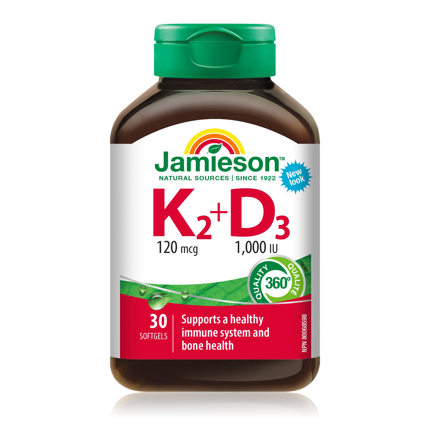 Jamieson K2+D3 30 Capsules