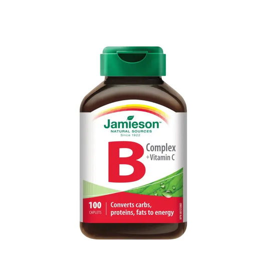 Jamieson B Complex & Vitamin C 100 Capsules
