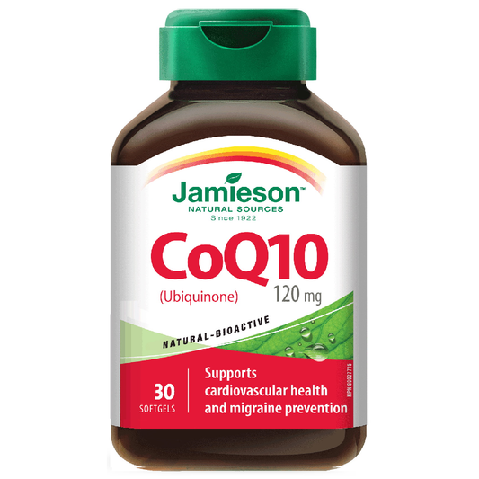 Jamieson Co Q10 120mg 30 Capsule