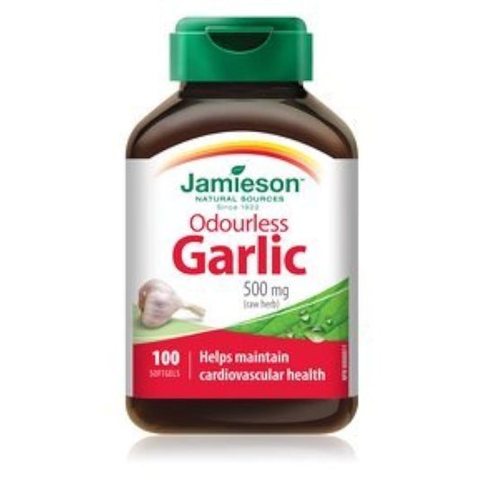 Jamieson Odourless Garlic 500mg 100Capsule