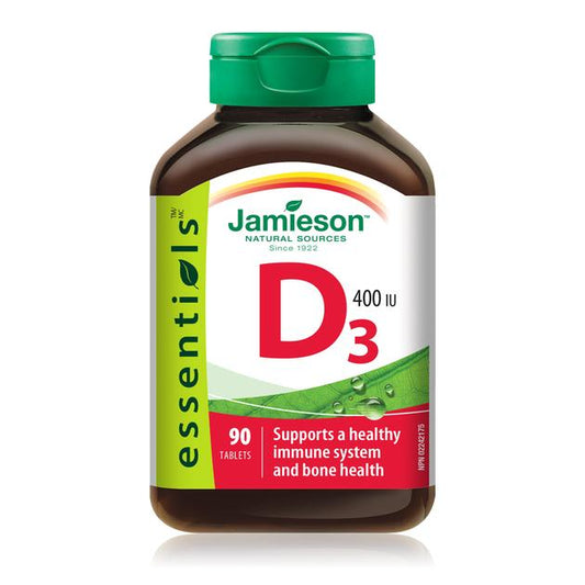 Jamieson Vitamin D 400 IU 90 Tablet