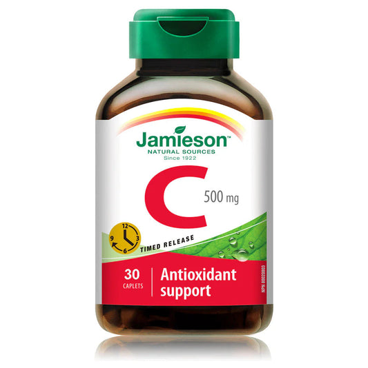 Jamieson Vitamin C Timed Release 500mg 30 Capsule
