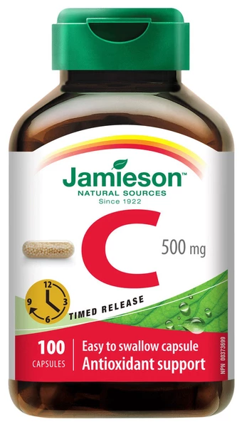 Jamieson Vitamin C Timed Release 500mg 100 Capsule