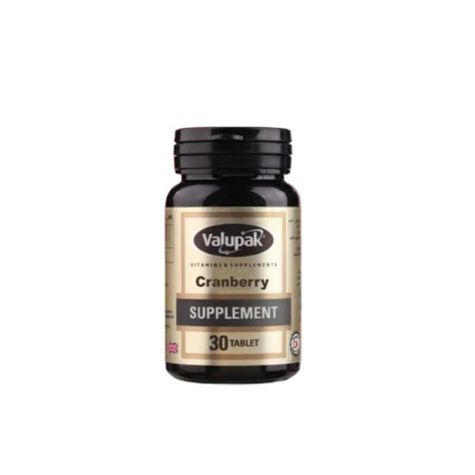 Valupak Cranberry 30 Tablets