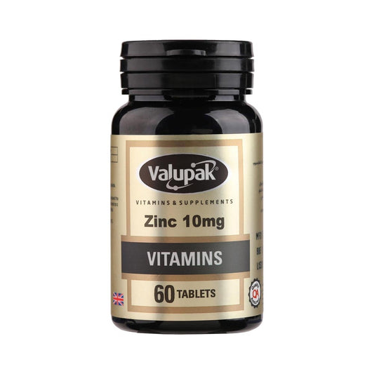 Valupak Zinc 10mg 60 tablets