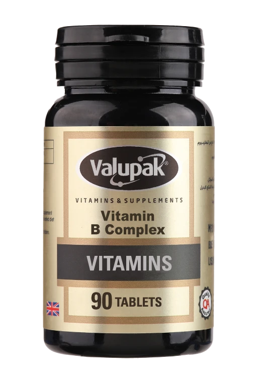 Valupak B complex vitamins 90 tablets