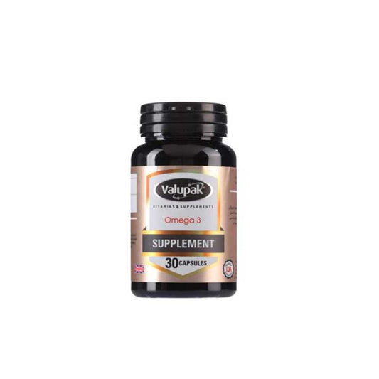 Valupak Omega 3 Fish Oil 30 Capsules